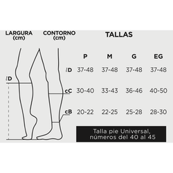 Farmalastic Media Talla Puntera Oberta 22-29mmHg