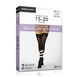 Farmalastic Media Llarga Blonda Compressió Lleugera 15-20mmHg