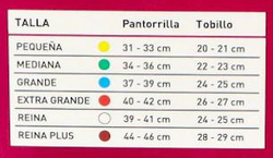 Farmalastic Media Llarga Puntera Oberta amb Blonda Compressió Forta (30-40mmHg)