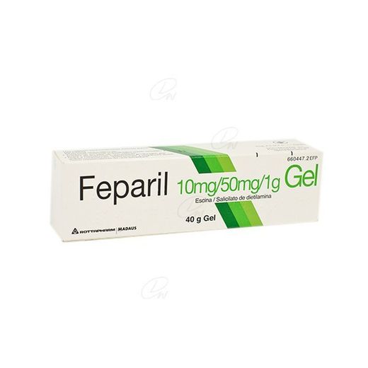 Feparil 10mgg  50mgg Gel 1 Tubo De 40 G