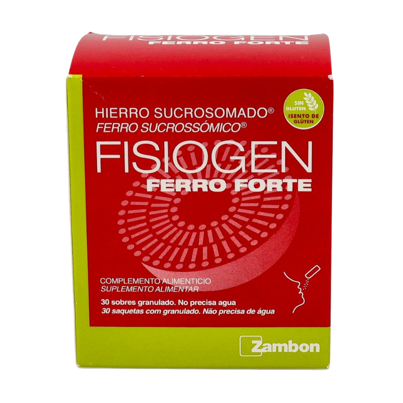 Fisiogen Ferro Forte 30 sobres – Hierro liposomado con vitamina C