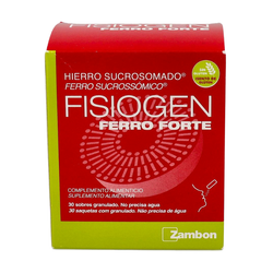 Fisiogen Ferro Forte 30 sobres – Hierro liposomado con vitamina C