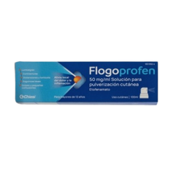 Flogoprofen 50 Mgml Solucio Per Pulverizacion Cutanea 1 Flascó De 100 Ml