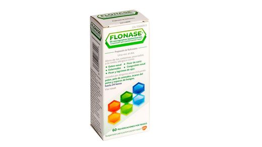 Flonase 50 Mcgpulsacion Nebulizador Nasal 60 Dosis