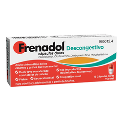 Frenadol Descongestivo Capsulas Duras 6 Capsulas