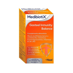 Gasteel Inmunity Balance 10 sobres – Simbiótico con Glutamina & Vitaminas B