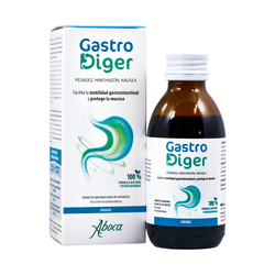 GastroDiger Jarabe 180g | Alivio de Pesadez e Hinchazón