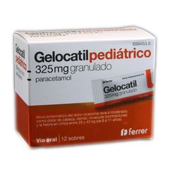 Gelocatil 325 Mg Granulado 12 Sobres