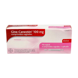 Ginecanesten 100 Mg Comprimits Vaginals 6 Comprimits