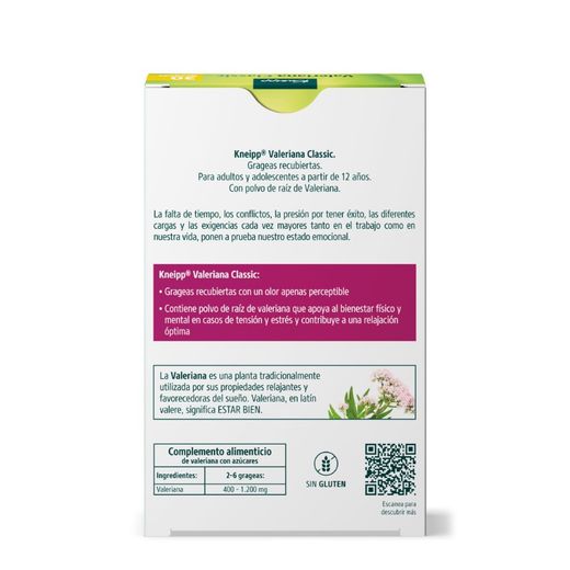 Grageas Herbales De Valeriana 30 Grageas