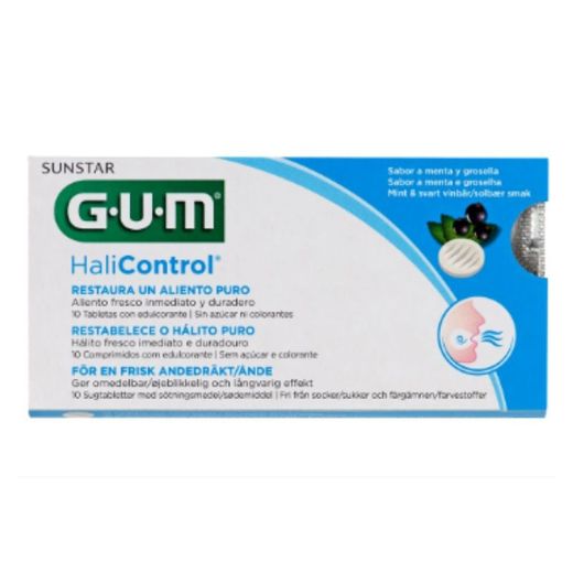 Gum Halicontrol 10 Tabletas