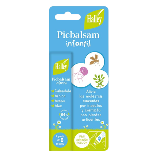 Halley Picbalsam Infantil Roll-On 12ml