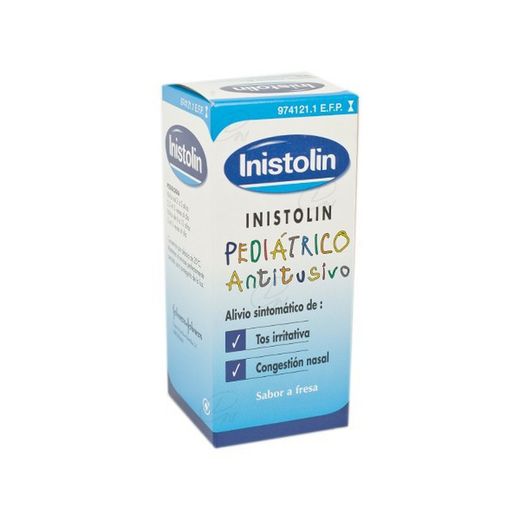 Inistolin Pediatrico Antitusivo Y Descongestivo 2 Mgml  6 Mgml Jarabe 1 Frasco De 120 Ml