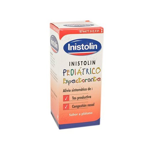 Inistolin Pediatrico Expectorante Y Descongestivo 20 Mgml  6 Mgml Jarabe 1 Frasco De 120 Ml