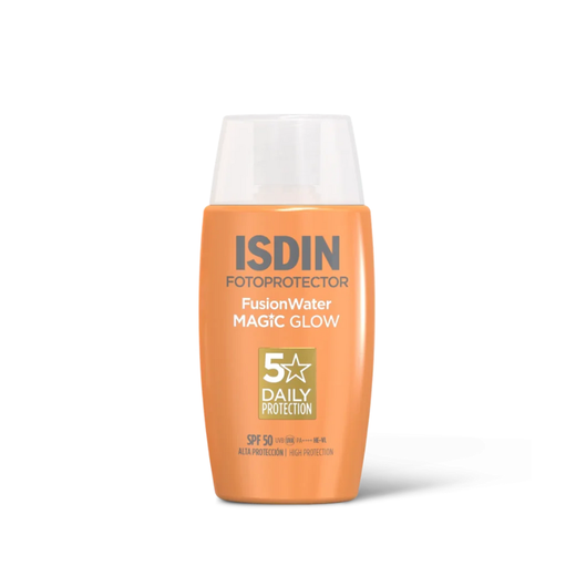 Pack ISDIN Protecció Facial Diària – Fusion Water MAGIC + Glow SPF50+ (2x50ml)