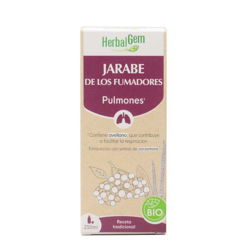 JARABE DE LOS FUMADORES BIO 250 ml. HERBALGEM !Arbonatur