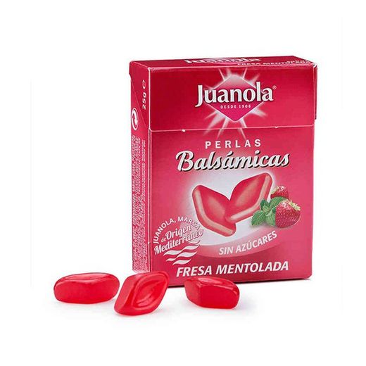 Juanola Perles Sabor Maduixa Mentolada 25 G