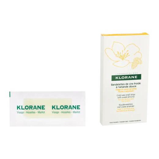 Klorane Bandes de Cera Fria a l'Ametlla Dolç 6 bandes