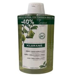 Klorane Champu A La Cidra 400ml X2