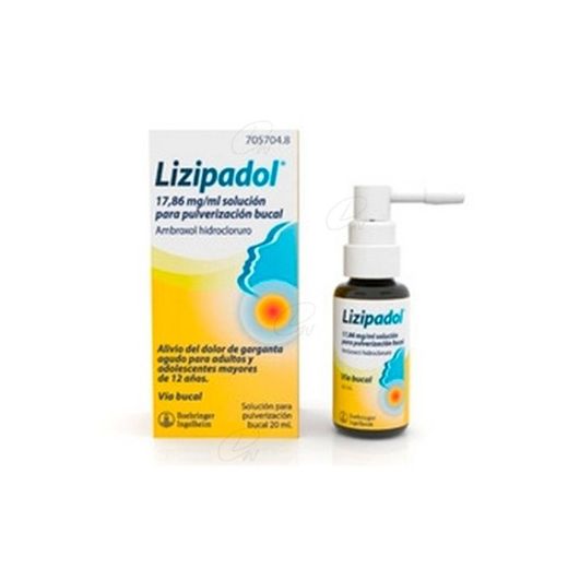 Lizipadol 1786 Mgml Solucion Para Pulverizacion Bucal 20 Ml