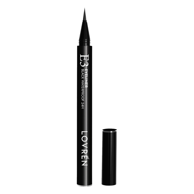 Lovrén E3 Eyeliner Black Waterproof 24h