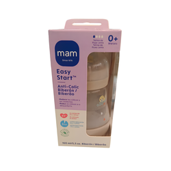 MAM Easy Start Anticólicos 0m | Biberón recién nacido flujo lento