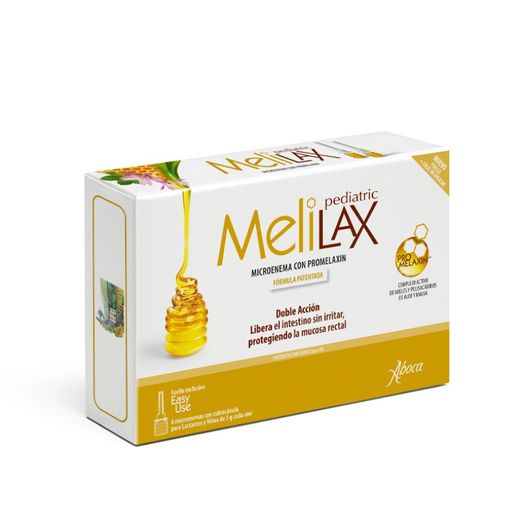 Melilax Pediatric 6 Microenemes d'un sol ús