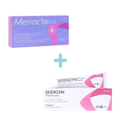 Menocta Seid 30 comprimidos + Seidigyn Hidratante Vaginal 30 g