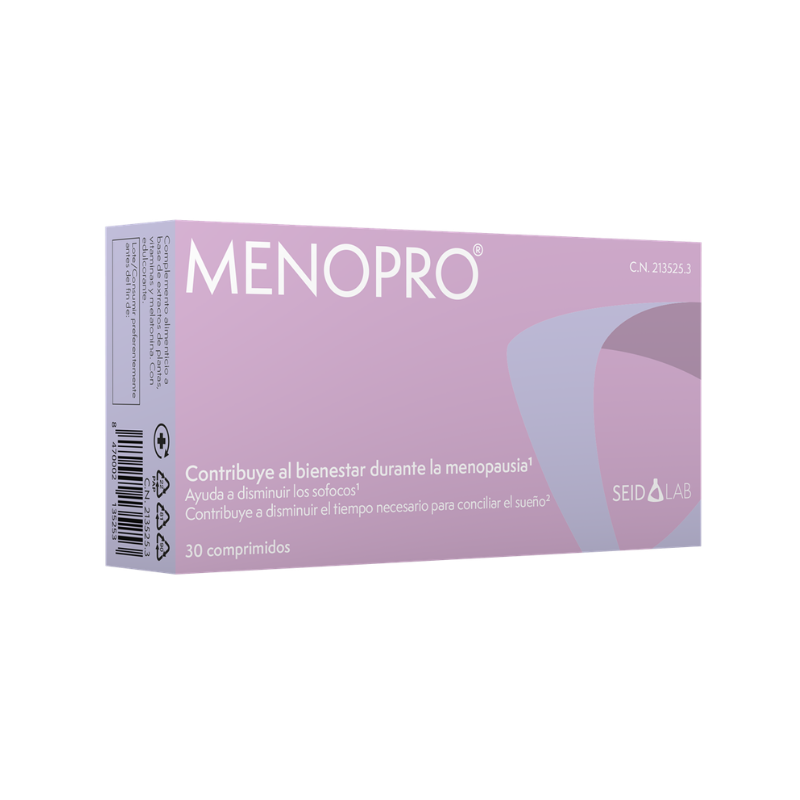 Menopro SEID Lab 30 comprimidos – Apoyo para la menopausia