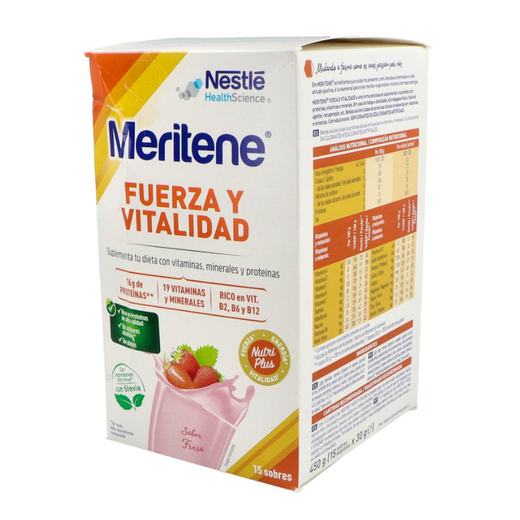 Meritene 30 G 15 Sobres Maduixa