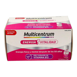 Multicentrum Energia & Vitalitat 50+ 15 flascons