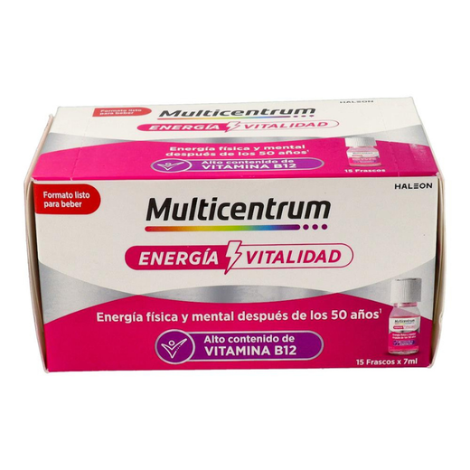 Multicentrum Energia & Vitalitat 50+ 15 flascons