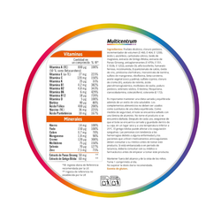 Multicentrum Plus Ginseng & Ginkgo 30 comprimits – Energia física i mental