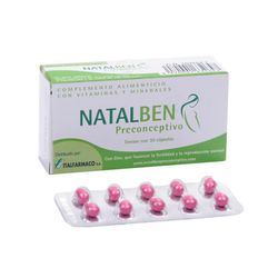 Natalben Preconceptiu 30 Caps