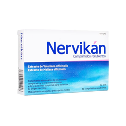 Nervikan Comprimits Recoberts 50 Comprimits