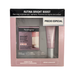 Neutrogena Bright Boost Gel Crema 50ml + Sérum 30ml