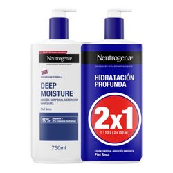 Neutrogena Loción Corporal Hidratación Profunda 2x750ml