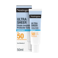Neutrogena Ultra Sheer Fluido Invisible Hidratante SPF50 50ml