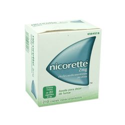 Nicorette 2 Mg Chicles Medicamentosos 210 Chicles