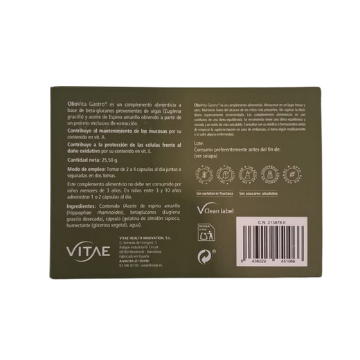 Oliovita Gastro 30 Capsules
