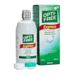 Opti‑Free Express – Solució única multiacció per a lents de contacte toves