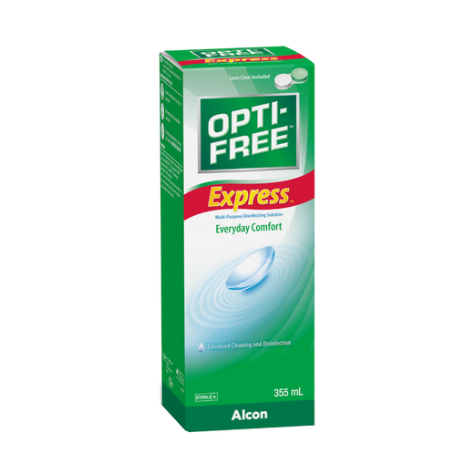 Opti‑Free Express – Solució única multiacció per a lents de contacte toves