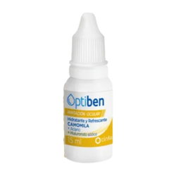 Optiben Alleugeriment de la Irritació Ocular – Col·liri natural amb Camomila i Aciano