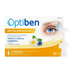 Optiben Irritación Ocular 15ml – Colirio natural con Camomila y Eufrasia