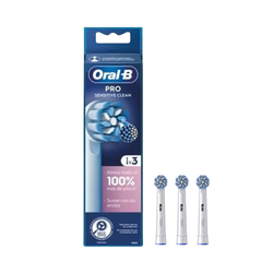 Oral-B Sensitive Clean 3 Recambios – Cabezales Eléctricos Suaves