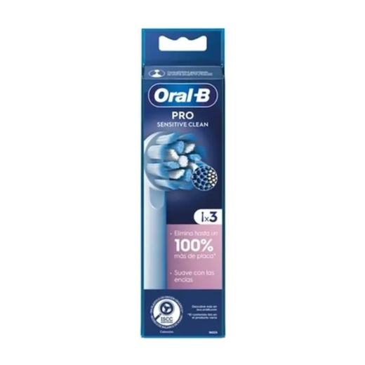 Oral-B Sensitive Clean 3 Recanvis – Capçals Elèctrics Suaus