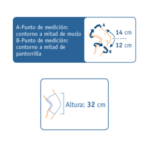 Orliman Genollera Ròtula Tancada amb estabilitzadors laterals