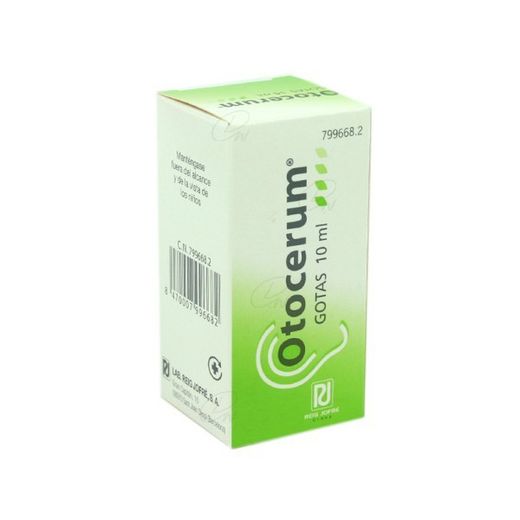 Otocerum  Gotas Oticas En Solucion 1 Frasco De 10 Ml