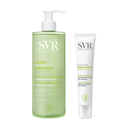 Pack Anti Imperfeccions SVR — Sébiclear Gel Moussant + Sébiclear Active