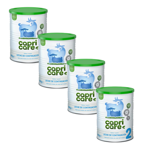 PACK CapriCare 2 Leche de cabra 800gr 4u